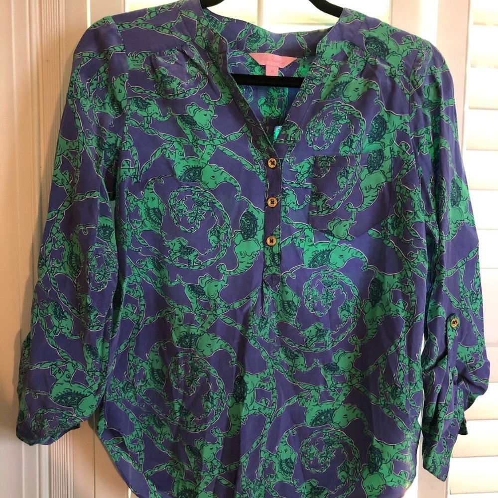 Lilly Pulitzer Blouse Size- XS